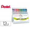 Estojo pentel bl77 com 12 unidades e 12 cores