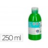 Pintura acrilica liderpapel frasco de 250 ml verde