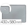 Quadro nobo magnetico para a casa moldura slim em aco prata 430x580 mm