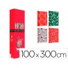 Papel fantasia basika natal rolo de 100 x 300 cm modelos sortidos