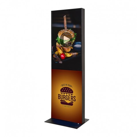 Digitales Totem aus elastischem Stoff Digitales Totem aus elastischem Stoff