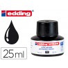 Tinta marcador edding mtk 25 com sistema capilar cor preto frasco de 25 ml