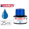 Tinta marcador edding mtk 25 com sistema capilar cor azul frasco de 25 ml