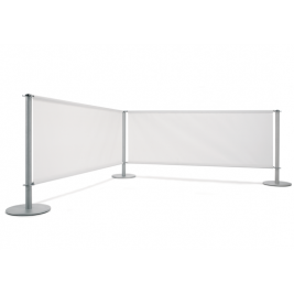 Bannière barrière à café