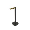 Industrial plastic pole with INDUSTRY strap