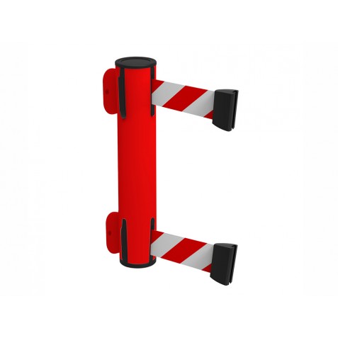Poste de plástico industrial con fleje WALL DUAL