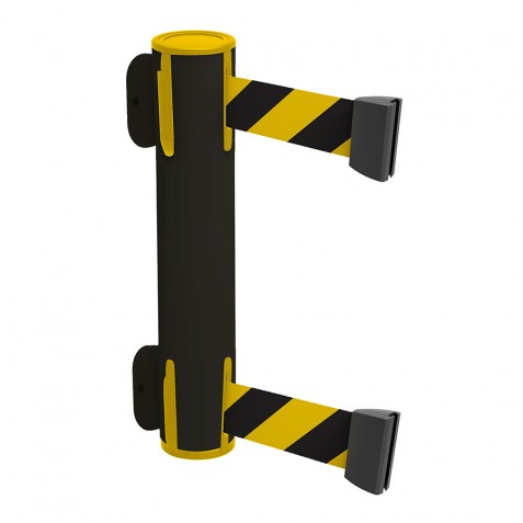 Poteau industriel en plastique avec cerclage WALL DUAL