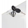 Urna acrílica con cerradura 300x300x300mm