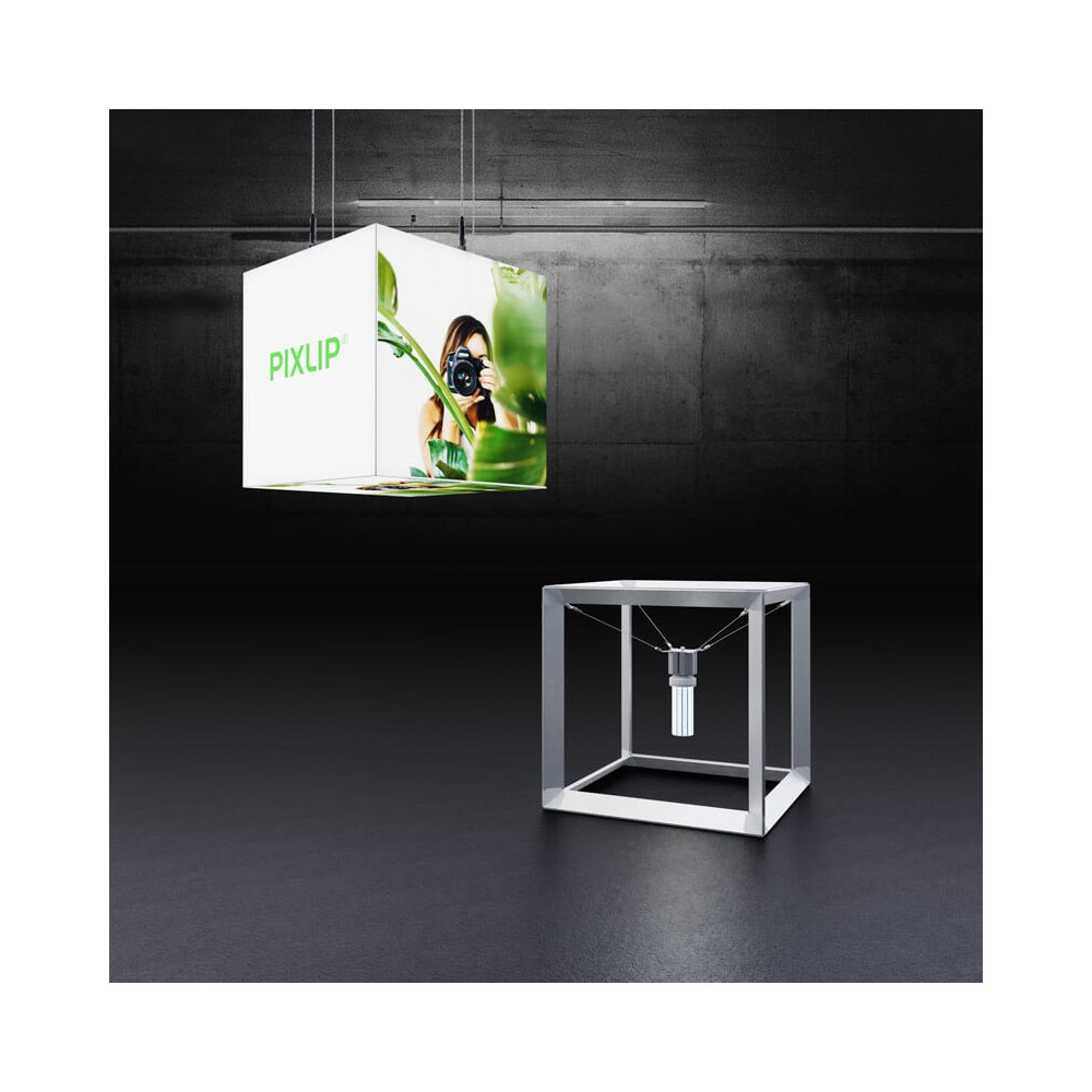 Cubo de Luz suspenso