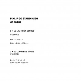 Kit 1x1 Stand O