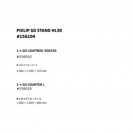 Kit Stand L 1x1