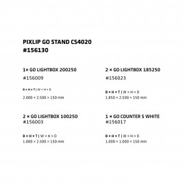 Kit de support F 1x2x2x1