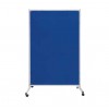 Estrutura e quadro feltro azul ULTIMATE PLUS VERTICAL 1500x1200mm