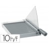 Guilhotina de alavanca leitz precision home office a4 base plastico comprimento corte 381 mm capac de corte 10 f