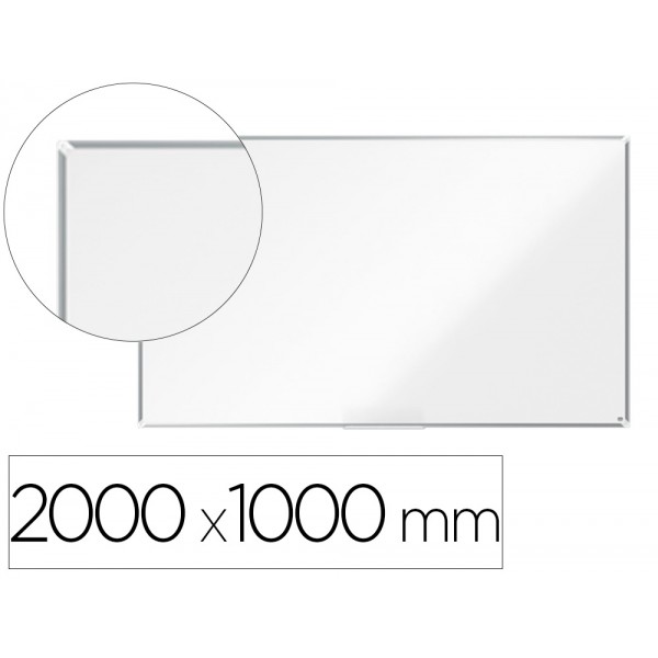 Quadro branco nobo premium plus melamina 2000x1000 mm