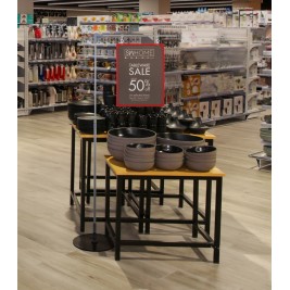 L-shaped stand
