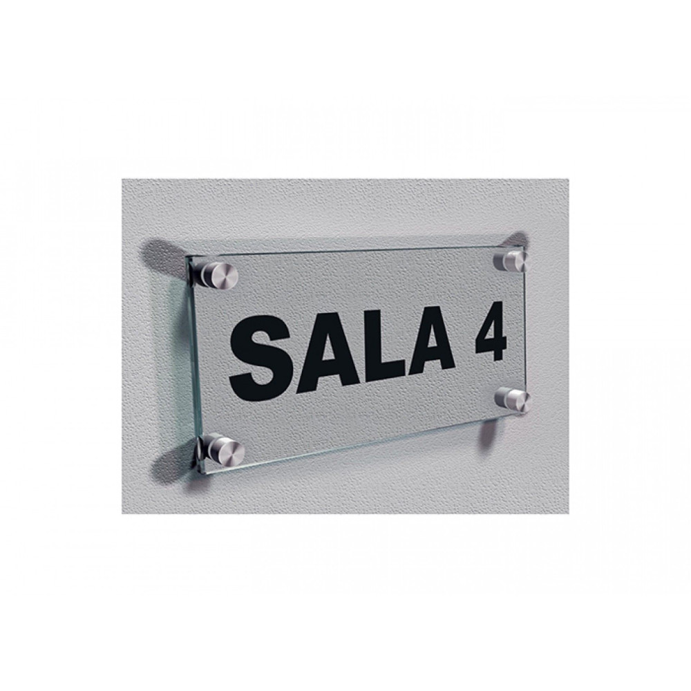 Classic wall signs - Signage - Tempered glass