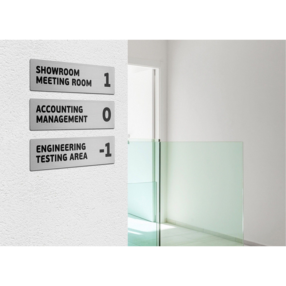 Classic wall signage - Signage - Vinyl applied to steel