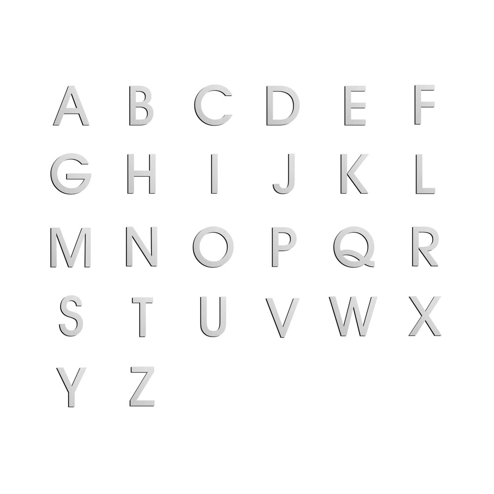 Classic wall signs - Signage - Capital letters