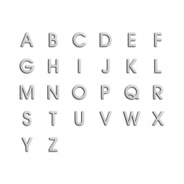 Classic wall signs - Signage - Capital letters
