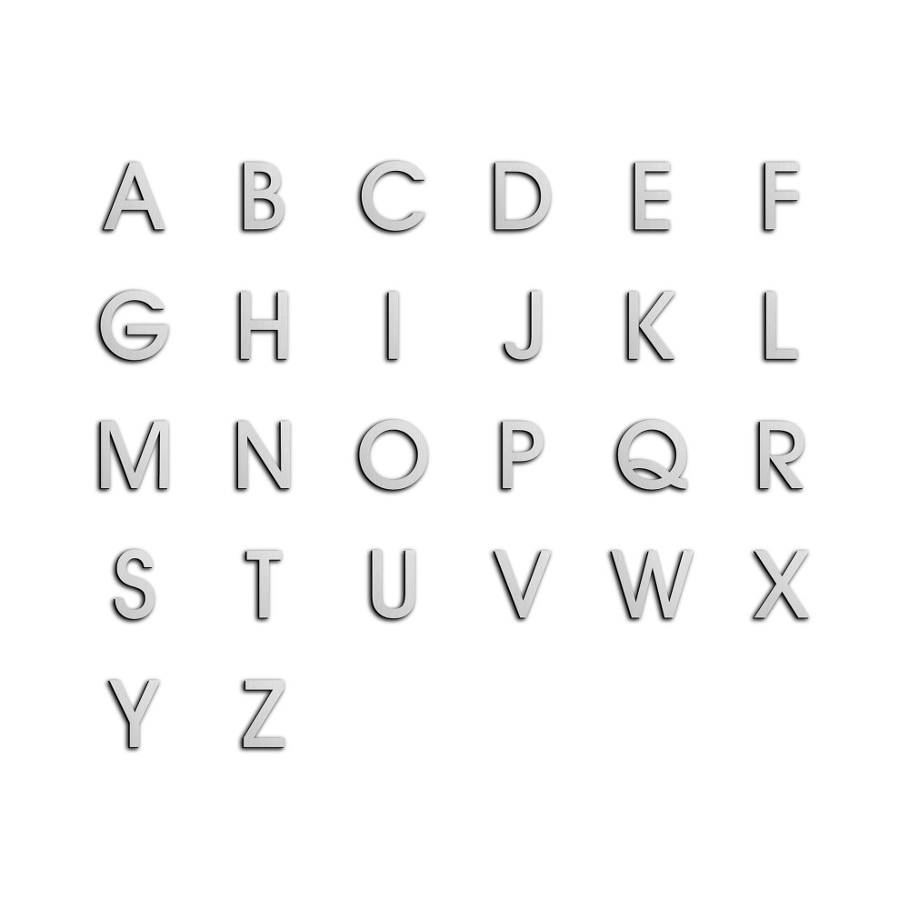 Classic wall signs - Signage - Capital letters