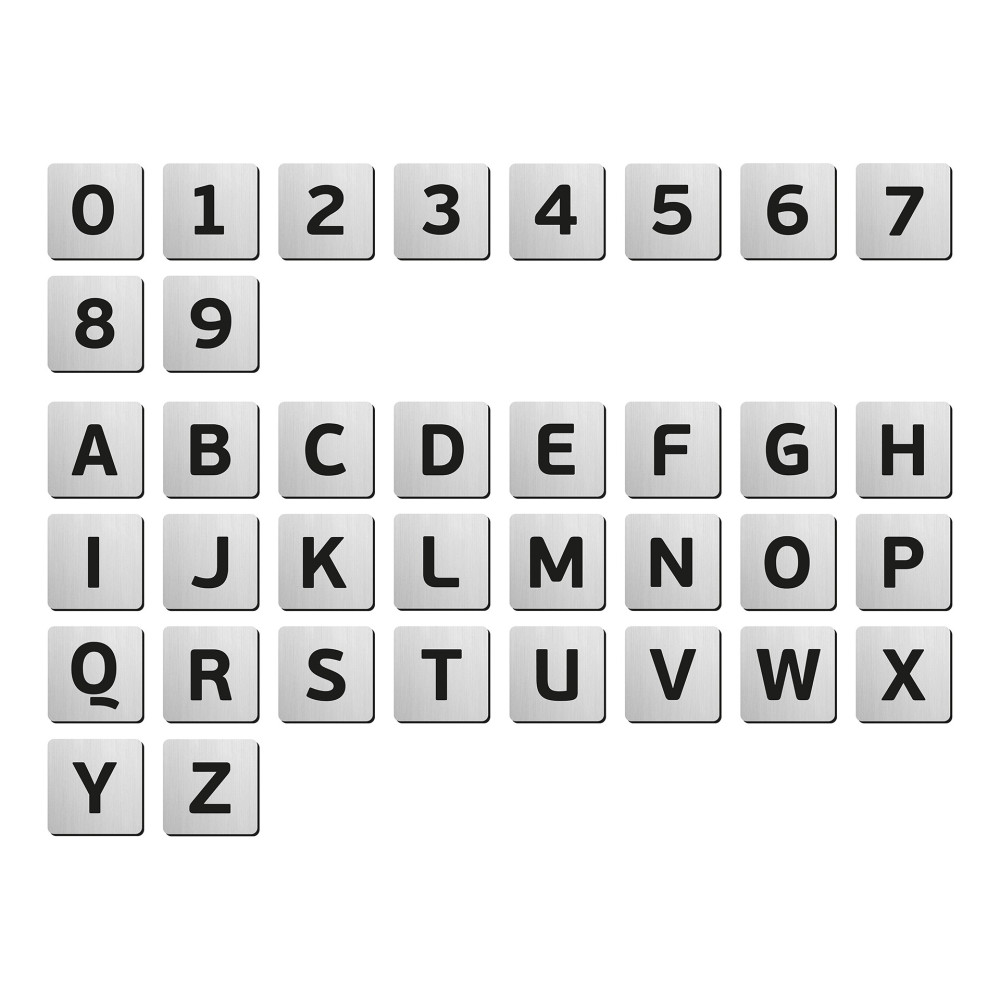 Classic wall signs - Signage - Letters and numbers