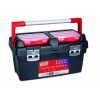 Caja de herramientas de plástico y aluminio