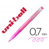 Marcador uni ball roller uf 222 tinta gel apagavel 07 mm rosa