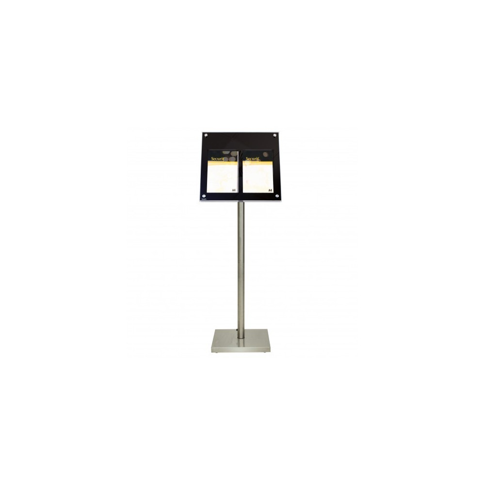 Expositor Menus Acrylic LED com Pé