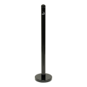 Black ashtray pole - Smoker Poles
