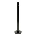 Poteau cendrier noir - Poteaux fumeurs