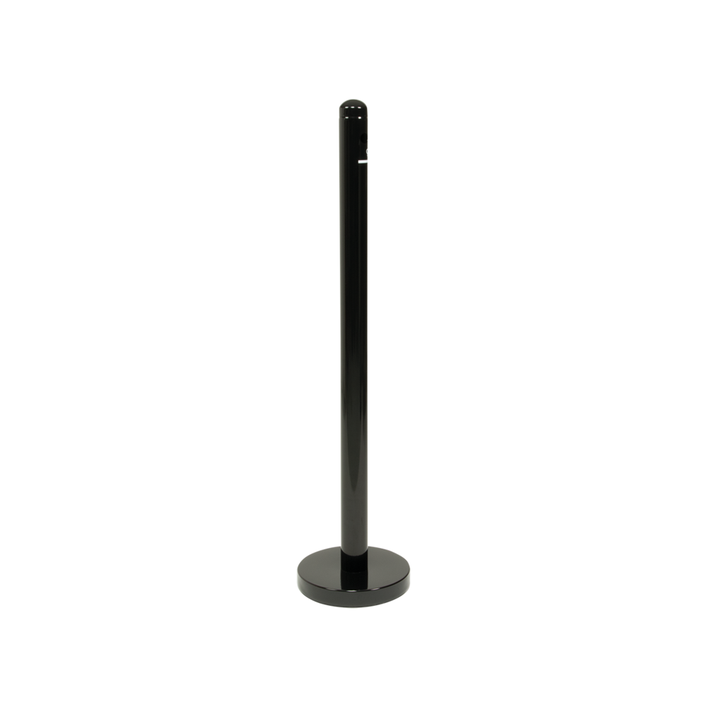 Black ashtray pole - Smoker Poles