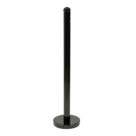 Black ashtray pole - Smoker Poles
