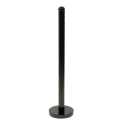 Poteau cendrier noir - Poteaux fumeurs