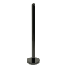 Black ashtray pole - Smoker Poles