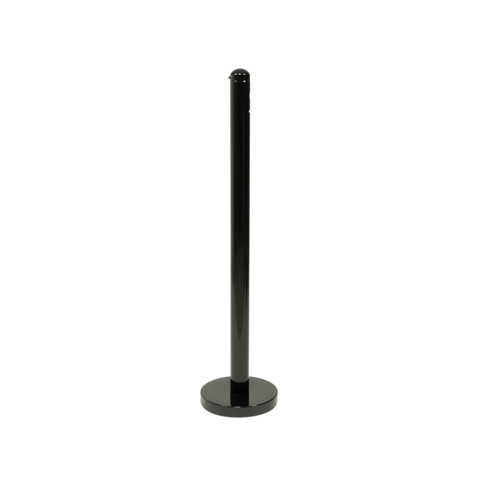 Black ashtray pole - Smoker Poles
