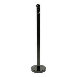 Black ashtray pole - Smoker Poles
