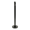 Black ashtray pole - Smoker Poles