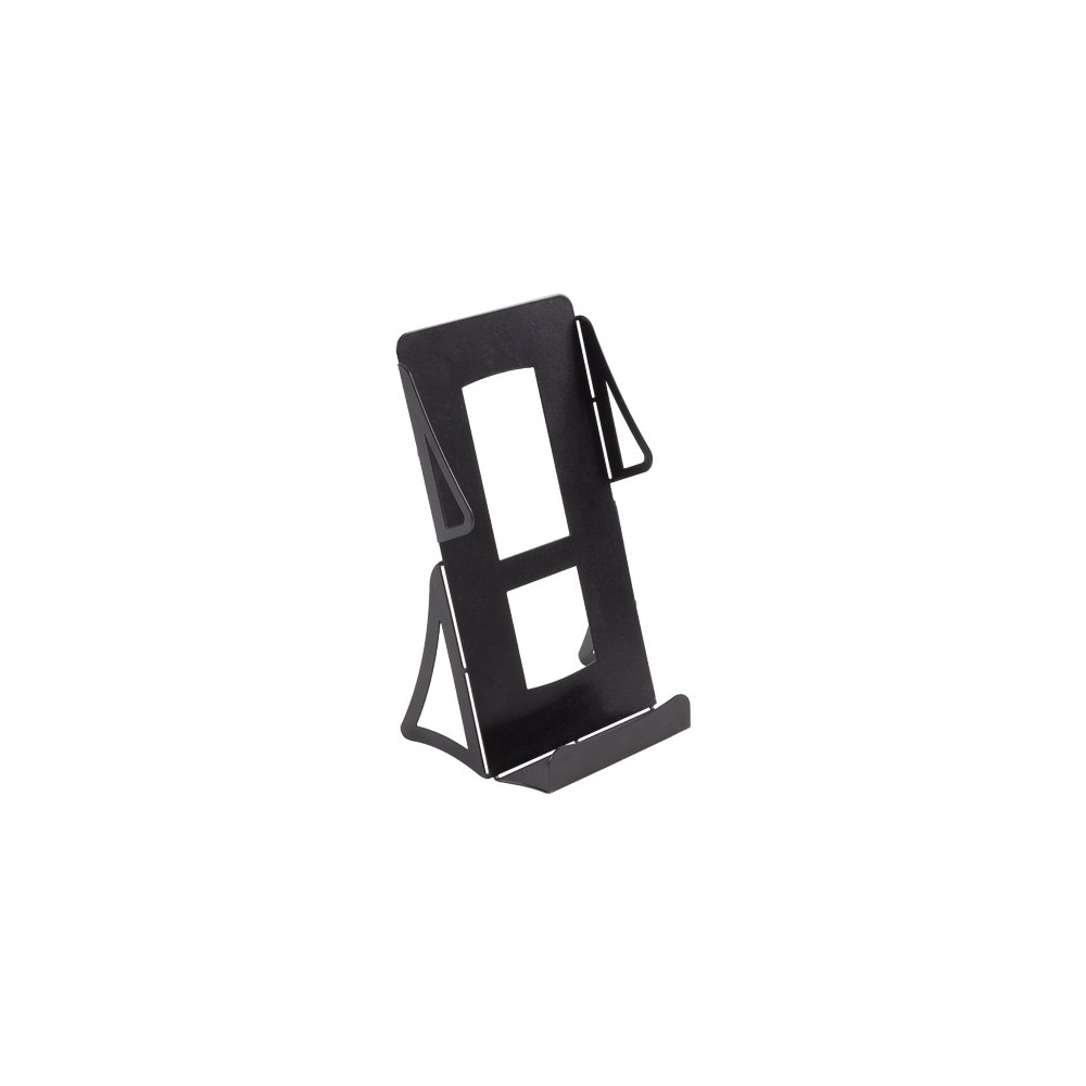 Suporte de metal dobrado à mão para porta folhetos - Hand Folded Metal Holder