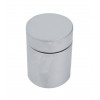 Paquete de 4 separadores de aluminio gris 19x19