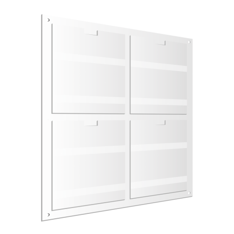 4xA4 Vertical Communication Panels with Flaps 4xA4 Vertical Communication Panels with Flaps