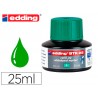 Tinta marcador edding quadro branco btk 25 cor verde frasco de 25 ml