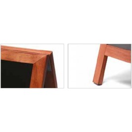 JD NATURA Slate easel| High quality varnished wood
