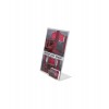 Porte-brochures en L avec pochette