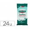 Toalhita desemfetante sanytol biodegradavel pacote de 24 unidades