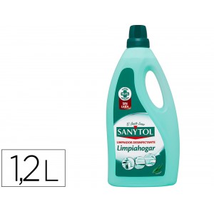 Detergente desemfetante sanytol limpeza domestica multisuperficies frasco de 1200 ml