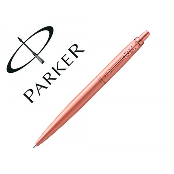 Esferografica parker jotter xl monocromo ouro rosa em estojo