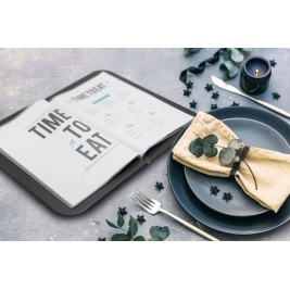 ESSENTIAL" menu holder