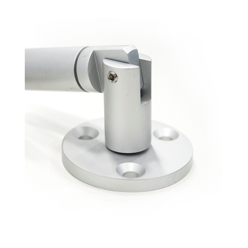 CÂBLE ACIER 1.5MM 3M AVEC COUDE POUR MUR ET PLAFOND EN ALUMINIUM