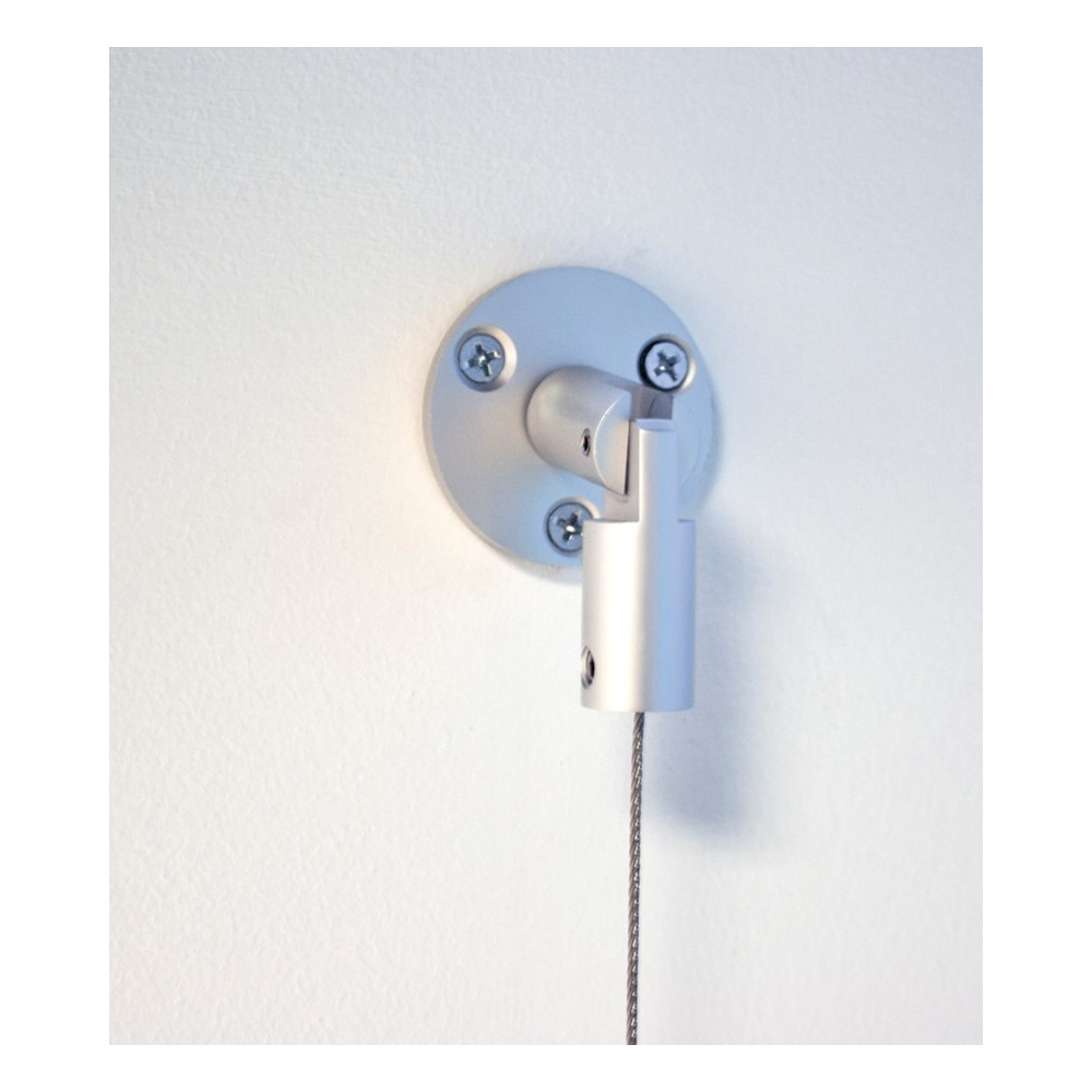 STEEL CABLE 1.5MM 3M WITH ELBOW FOR WALL AND CEILING ALUMINUM